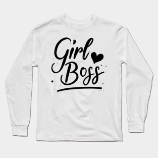 Girl Boss Long Sleeve T-Shirt